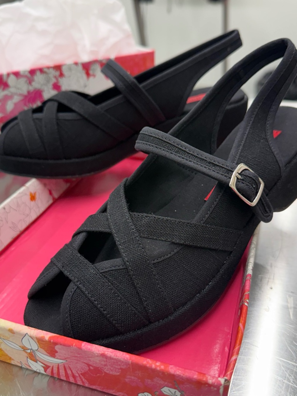 Chinese Laundry, Luxe wedge sandals, 7.5